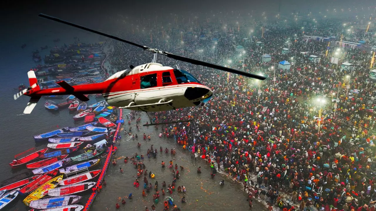 Maha Kumbh Helicopter Service Tickets Online Booking